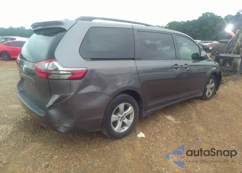 2020 Toyota Sienna Le from USA, damaged, VIN 5TDKZ3DC3LS070453